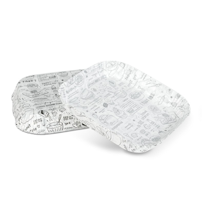 Papír na pečení BEWELLO BW1031B do fritézy 23x23 cm 50 ks