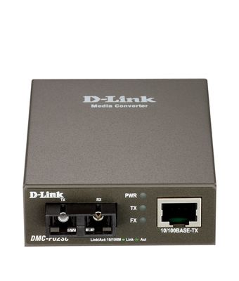 D-Link DMC-F02SC/E - 10/100BaseTX to 100BaseFX SC Multi-mode Media Converter (2 km)