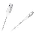 Kabel REBEL RB-6000-100-W USB/Micro USB 1m White