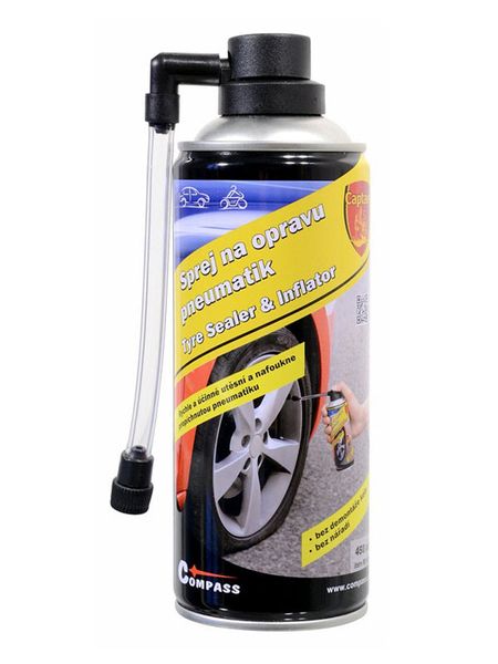 Sprej na lepení pneumatik COMPASS Captain 450ml