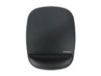 Cushioned Gel Mouse Pad w/ Palm Rest - Podložka pro myš s polštářkem pro zápěstí - černá - kompatibilní s TAA
