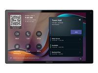 Crestron TSW-1080-UC-B - Ovládací panel s dotykovou obrazovkou - 10,1", nástenná montáž, unifikovaná komunikace - kabelové - 10/100/1000 Ethernet - hladká cerná