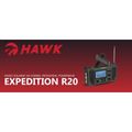 HAWK Expedition R20, FM/AM Rádio s BT, Pow, Solar