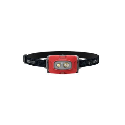 LEDLENSER HF4R Core, Čelovka 500lm, IP68, červená