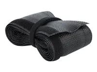 Braided expandable sleeving - 2 m - černá