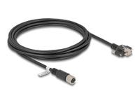M12 Cable X-coded 8 pin female to RJ45 p