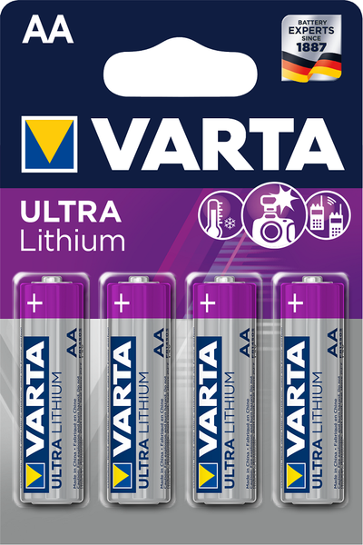 Varta Professional Lithium AA 4x