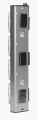 ORNO VIRONE FS-3 Povrchová rohová zásuvka 3x 230V, 2xUSB, nerez