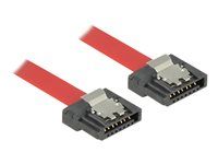 SATA 6 Gb/s Cable 10 cm red FLEXI