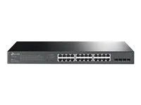 Přepínač - L2+ - inteligentní - 24 x 10/100/1000 (PoE+) + 4 x gigabitů SFP - Lze montovat do rozvaděče - PoE+ (250 W)