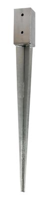 Čtvercová patka 71x71x750mm s trnem