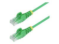 25cm Green Slim CAT6 Ethernet Cable - N6PAT25CMGNS