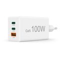 HAMA GaN, Rychlonabíječka, 2x USB-C PD/QC 100W