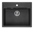 Reginox Amsterdam 600 Black silvery