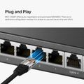 MERCUSYS MS112GMP, 12portový 100Mbps Desktop Switch PoE+