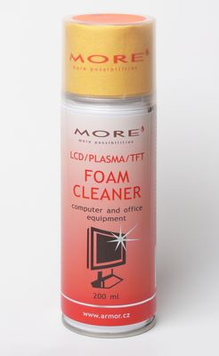 MORE Čistící pěna 200ml + mikroaktivní utěrka