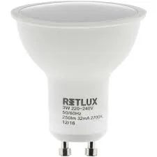 RLL 254 GU10 žárovka 6W WW RETLUX