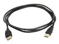 Prodlužovací šňůra USB - USB (M) do USB (F) - 1.8 m - černá - pro P/N: 45-353-026, 45-354-026