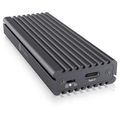 RAIDSONIC ICY Externí box M.2 NVMe a SATA černý