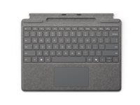 Klávesnice - s trackpad, akcelerometr, zásobník pro nabíjení a skladování Surface Slim Pen 2 - QWERTY - Mezinárodní angličtina - platina - pro Microsoft Surface Pro 8, Pro 8 for Business, Pro 9, Pro 9 for Business, Pro 10 for Business, Pro (11th Edition), Pro for Business (11th Edition)
