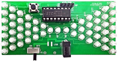 Sada přesýpacích hodin LED, červená