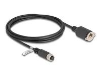 M12 Cable A-coded 8 pin female to RJ45 j