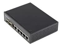 Industrial 6Port Gigabit Ethernet Switch - IES1G52UPDIN