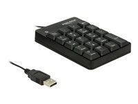 Klávesnice - USB - černá - maloobchod