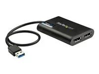 Mac & PC (USB32DP24K60) - Adaptér DisplayPort - USB typ A (M) do DisplayPort (F) - USB 3.0 - 30 cm - podpora 4K60Hz (4096 x 2160) - černá