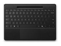 Klávesnice - s touchpad, akcelerometr, zásobník pro nabíjení a skladování Surface Slim Pen 2 - podsvícená - bezdrátový - Bluetooth LE - QWERTY - anglická - černá - pro Microsoft Surface Pro 8, Pro 8 for Business, Pro 9, Pro 9 for Business, Pro 10 for Business, Pro (11th Edition), Pro for Business (11th Edition)