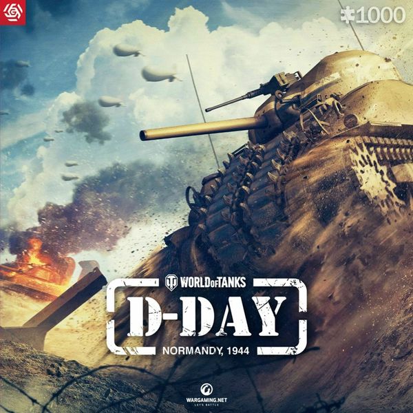 Glo gaming puzzle: world of tanks d-day