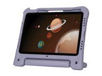Zadní kryt pro tablet - antibakteriální - EVA pěna, skleněné vlákno - purpurová - pro Apple 10.9-inch iPad (10th generation); 10.9-inch iPad Air (4th generation, 5th generation); 11-inch iPad Air (M2, M3, M4); 11-inch iPad Pro (1st generation, 2nd generation, 3rd generation, 4th generation); iPad (A16)