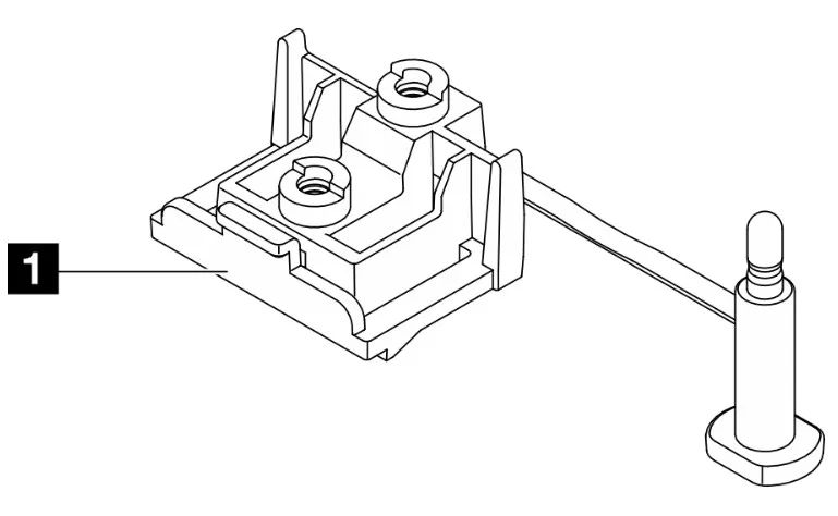 ThinkSystem ST50 V2 NVMe M.2 Bracket Kit