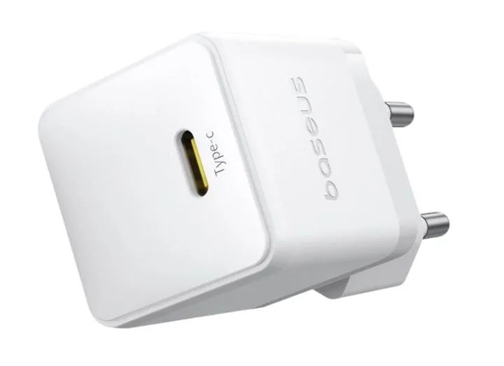 Baseus Rychlonabíječka do sítě Palm 20W USB-C PD QC 3.0 bílá