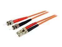1m Multimode Fiber Patch Cable LC - ST - FIBLCST1