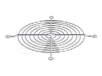 Fan Grill 120 x 120 mm silver
