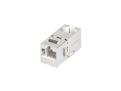 Průchodový konektor keystone rj45->rj45 CAT.6 ftp 90 lanberg