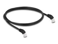 RJ45 Network Cable Cat.6A S/FTP 45° down