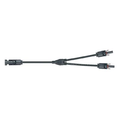Kabel TIPA MC4 rozbočení 1x konektor / 2x zdířka 30cm