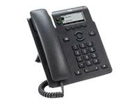 Telefon VoIP s identifikací volajícího/čekajícím hovorem - SIP, SRTP - 2 linky
