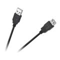 Kabel CABLETECH KPO4013-1.5 Eco-Line USB konektor/USB zdířka 1,5m Black