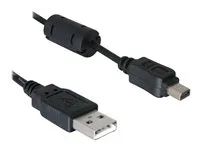 Napájecí kabel USB - USB s piny (male) do konektor pro digitální fotoaparát s piny (male) - 1 m