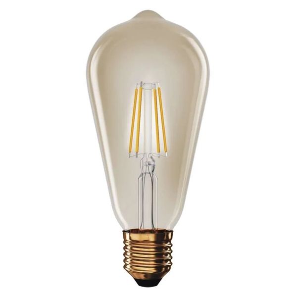 Žárovka LED E27 4,5 W ST64 bílá teplá EMOS Z57032 Vintage