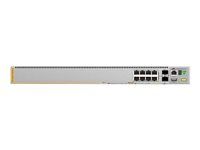 Přepínač - L3 - řízený - 8 x 100/1000/2.5G/5G (PoE+) + 2 x 10 Gigabit SFP+ - obousměrný průtok vzduchu - Lze montovat do rozvaděče