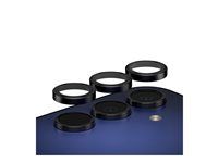 PanzerGlass Hoops Samsung Galaxy A15/A15 5G ochranné kroužky pro čočky fotoaparátu - černý hliník/sklo