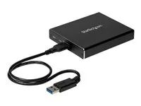USB 3.1 (10Gbps) - Aluminum - M.2 to SATA - Raid Drive Enclosure (SM22BU31C3R) - Flashové úložiště - 2 zásuvky - USB 3.1 (externí) - pro P/N: TBLT3MM1MA, TBLT3MM2M, TBLT3MM2MA