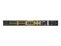 Přepínač - řízený - 8 x 10/100 (PoE) + 16 x SFP + 2 x kombinace Gigabit SFP - desktop, Lze montovat do rozvaděče - PoE - repasováno