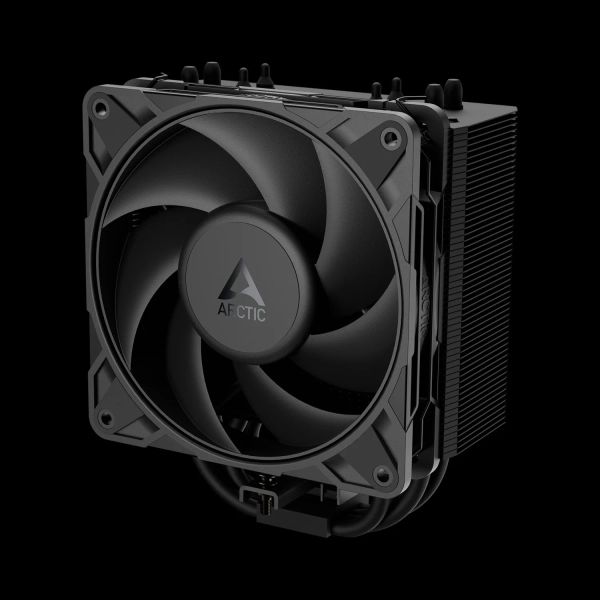 ARCTIC Freezer 36-S (Black) (BULK) - Výkonný a elegantní celočerný věžový chladič CPU