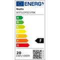 Smart LED reflektor NEDIS WIFILOFS21FBK 20W PIR WiFi Tuya