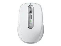 Myš - pravák - optický - 6 tlačítka - bezdrátový - Bluetooth - USB přijímač Logitech Logi Bolt - bledě šedá
